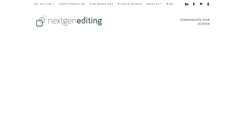 Desktop Screenshot of nextgenediting.com